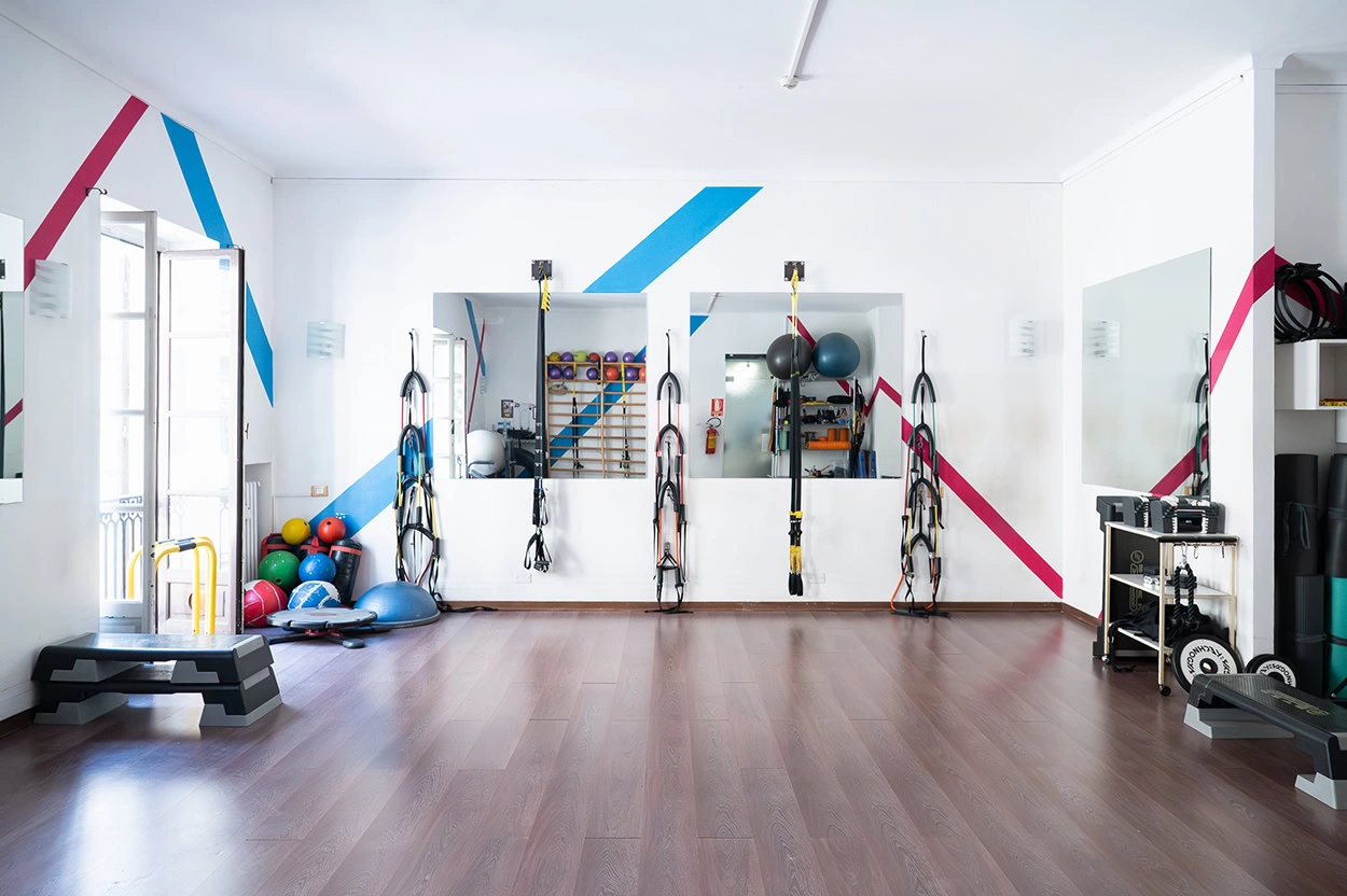 Un immagine della palestra di Casa dell'Allenamento, specializzata in allenamento personalizzato a Torino